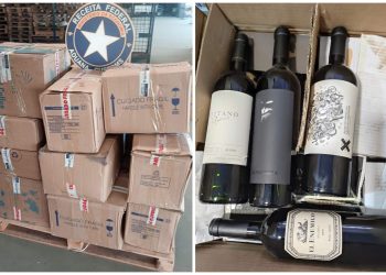 Fraude tributária: vinhos argentinos de até 2,8 mil são retidos em operação no ES