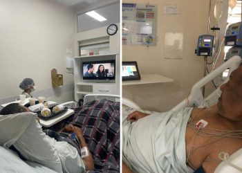 Cinema na UTI: hospitais do ES promovem humanização para pacientes internados