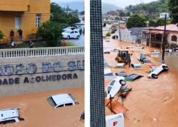 Chuva deixa mais de 1,2 mil pessoas fora de casa em 4 cidades do ES
