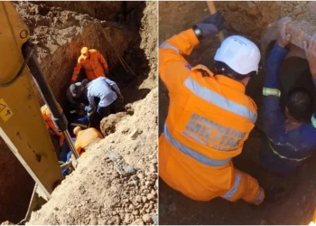 Trabalhador é soterrado após deslizamento em canteiro de obras em Minas Gerais