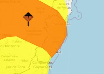 Após granizo, Inmet renova alerta de chuva intensa para cidades do ES