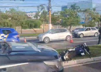 Motociclista morre em grave acidente na Fernando Ferrari, em Vitória