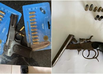 Operação prende duas pessoas em flagrante por porte ilegal de arma no Sul do ES