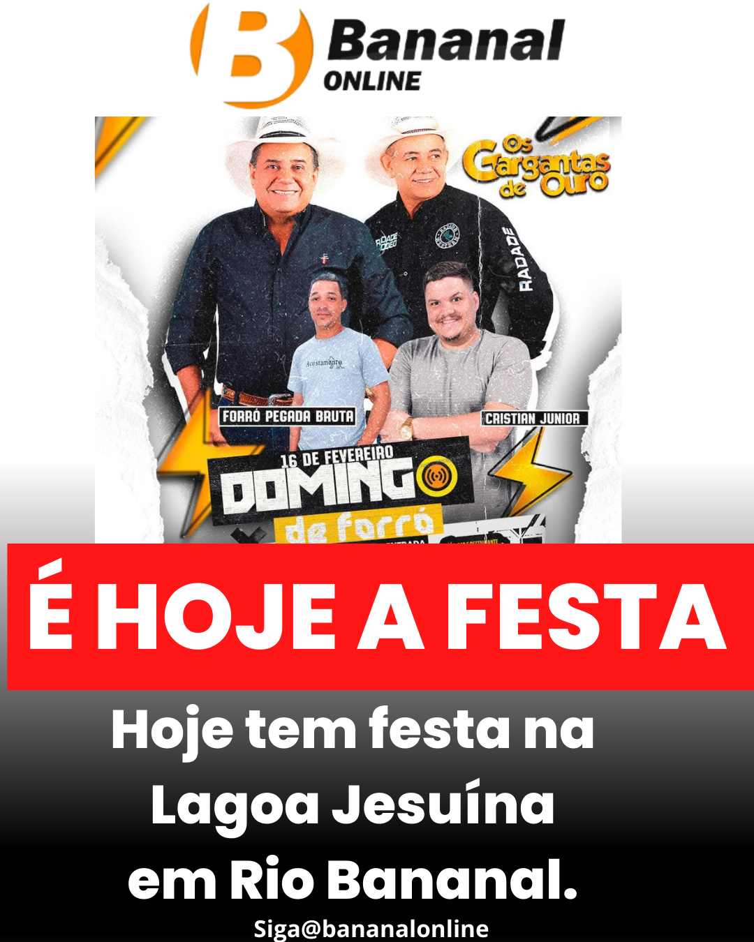 Gargantas de Ouro agitam a Lagoa Jesuína em Rio Bananal