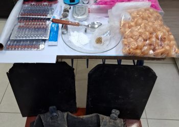 PM apreende laboratório para refino de entorpecentes em Guaçuí