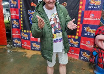 Marquito, do Programa do Ratinho, se apresenta nesta noite no Circo Ribeiro em Rio Bananal