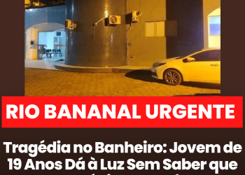 Tragédia no Banheiro: Jovem de 19 Anos Dá à Luz Sem Saber que Estava Grávida e Bebê Morre Antes de Chegar ao Hospital