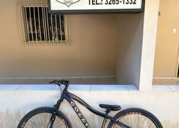 Bicicleta furtada em Santo Antônio é recuperada pela Polícia Civil de Rio Bananal