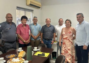 CDL promove café da tarde para dar boas-vindas ao novo comandante da PM em Rio Bananal