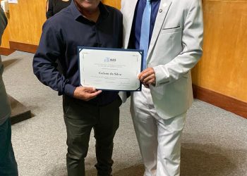 Vereador Soneca recebe Certificado do Agro em solenidade na Assembleia Legislativa do Espírito Santo